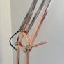 Copper standing floor lamp Image 9