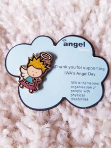 Angel Face Brooch