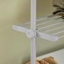 Telescopic Clothes Rail metal Image 2