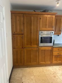 Kitchen cabinets