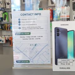 Samsung Galaxy A06 4GB / 64GB Unlocked Brand New