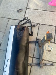 Punching bag & wall bracket