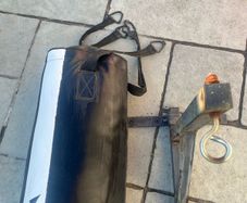 Punching bag & wall bracket