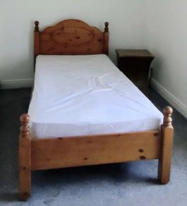Good Quality Solid Pine Single Bed Frame - Can Deliver