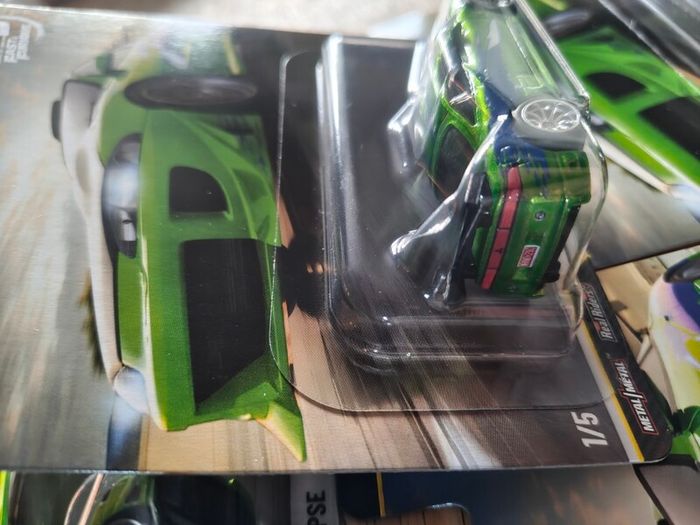 Hot wheels premium Fast and Furious 1995 Mitsubishi eclipse 1/5 X5