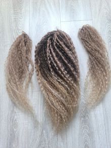 Afro hair  New set  handmade.