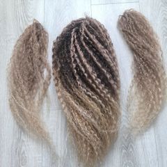 Afro hair  New set  handmade.