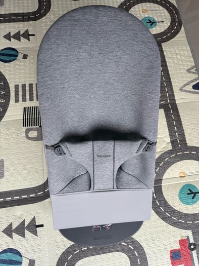 BabyBjorn Bouncer Bliss 3D Jersey, Light Grey
