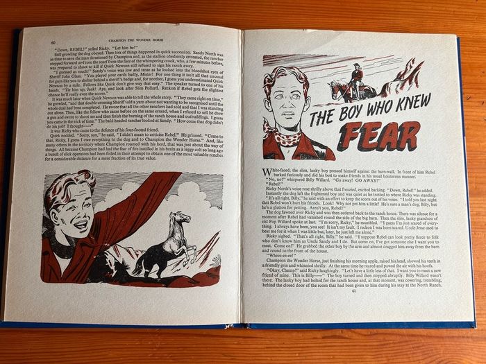Vintage annual: 'Champion The Wonder Horse' annual 1957