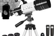 Telescope for Kids &amp; Astronomy Beginners, 70mm Aperture Portable Telescopes with 3 Eyepieces, Height Adjustable Tripod &amp; Phone Adapter Gift for Christmas