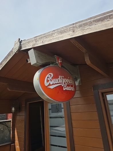 Budvar Outdoor Sign