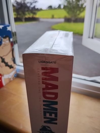 madmen 1-4 box set, shrink-wrapped