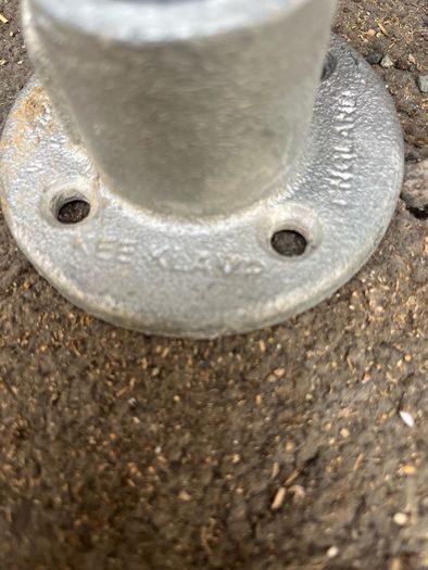 KEE KLAMP . Rail and fittings . Heavy gauge . Galvanized
