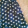 Noa Noa teal polka dot knee length skirt S Image 4