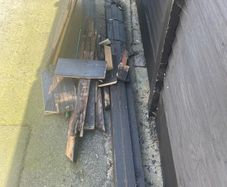 1 post from side gate