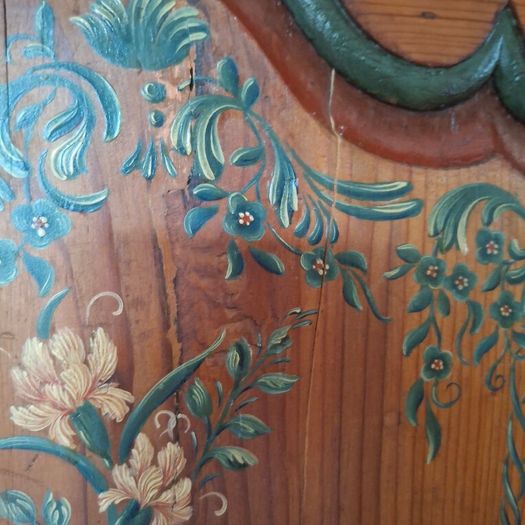 18th Century Folk Art Marraige Wardrobe