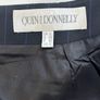 Quin and Donnelly Black with purple pin stripe and panel skirt Image 6