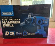 D20 20V Brushless SDS+ Rotary Hammer Drill (Sold Bare)