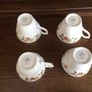 4 Duchess Romance Pattern Bone china floral cups and saucers Image 7