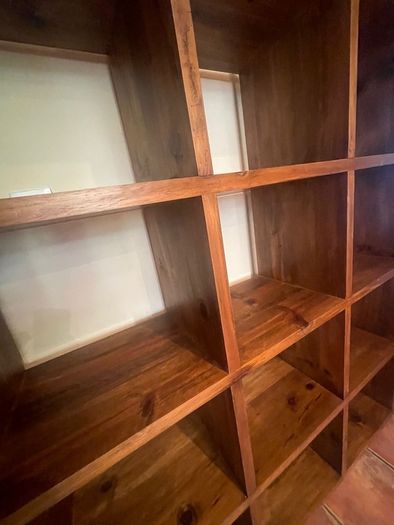 Solid Teak Bookcase