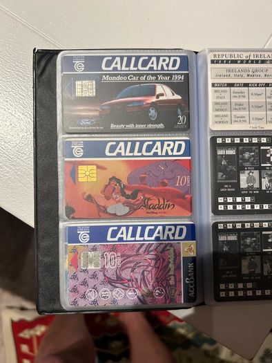 callcards start at 1 euro each most are 2 euro each