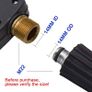 NEW SALE | High Pressure Washer Gun with 5Pcs Spray Nozzles, 4350 PSI 1/4" Quick Release Car Washer Gun, Power Short Spray Gun M22 Metric Thread for Car Cleaning Image 8