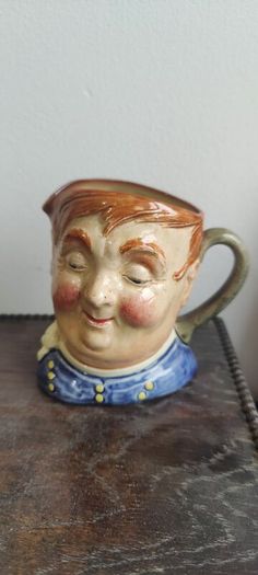 Royal Doulton Fat Boy Character Jug - rare vintage ceramics