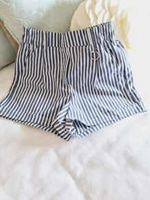Bershka Striped Shorts XS