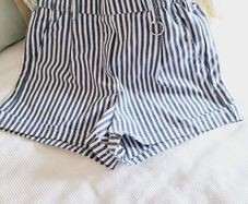 Bershka Striped Shorts XS