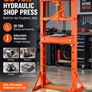 20 Ton Hydraulic Shop Press  Heavy-Duty H-Frame Garage Press with Adjustable Worktable Image 2