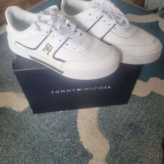 White Tommy Hilfiger trainers