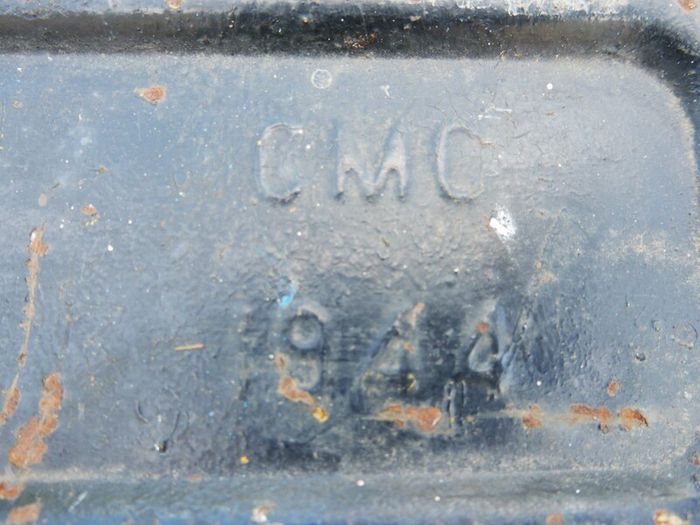 Vintage C216 British Ammo Box - WWII Military Munitions Case - 40MM Bofors - Dated 1944