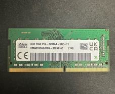 8gb DDR4 3200mhz SoDimm