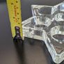 Star of David Glass Candle Holder Seven Light Jewish Judaica Tealight Image 5
