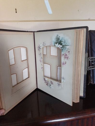 very old photo books.early victorian.