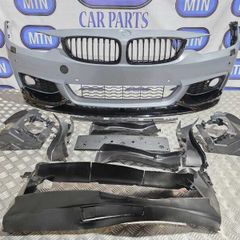 Front Bumper For BMW 4 Series 13-22 F32 F33 M Sport Splitter