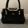 Lamsed Black Patent Handbag Image 4