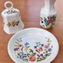 Vintage Aynsley, Pin Dish, Bell and Mini Vase Image 3