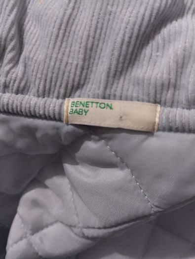 Benetton Baby Blue Quilted Jacket