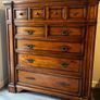 french mahogany chest of drawers Image 4