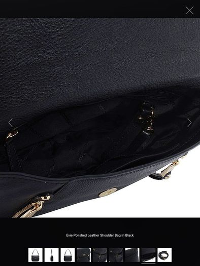 Michael Kors - Evie Medium Shoulder Crossbody Bag - Black - As New RRP 225
