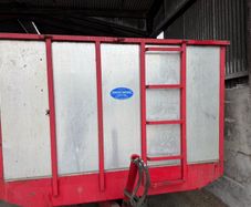 Johnstone 8 tonne grain trailer