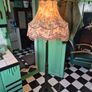 Retro Vintage MidCentury Floorlamp with Scallop shade Image 8