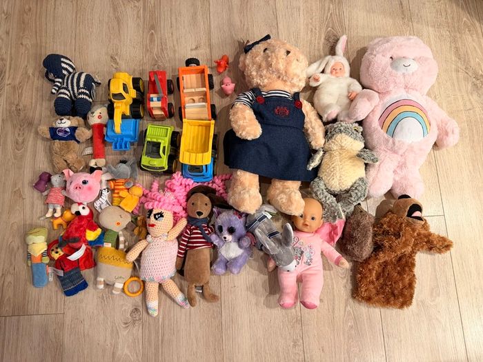 Various baby toys