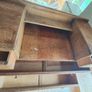 Vintage mid-century oak dressing table Image 3
