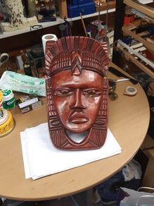 African mask