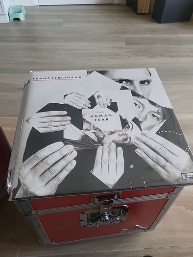 Franz Ferdinand the human fear blood records splatter vinyl numbered