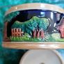 Vintage West german ceramic lidded dish Image 4