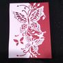 Homemade Butterfly Greeting Card (multiple colours) Image 2