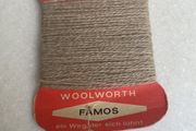 Vintage Woolworths Famos darning wool